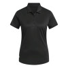 Adidas Ladies Recycled Performance Polo Shirts Black